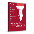 WordPerfect Office X8 Pro Upg Lic Lvl 4 100-249 [LCWPX8PROMLUG4]