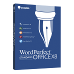 WordPerfect Office X8 Standard Single User Upg Lic ML [LCWPX8MLUG1]