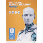 ESET NOD32 Smart Security Family – лицензия на 5 устройств на 1 год / NOD32-ESM-NS(EKEY)-1-5