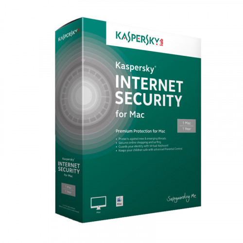 Kaspersky Internet Security для Mac 1 Mac на 1 год продление