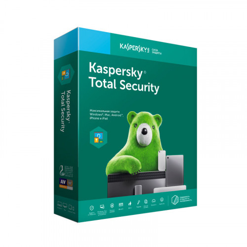 Kaspersky Total Security - Multi-Device 2 устройства на 1 год