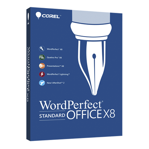 WordPerfect Office X8 Education License 61-300 [LCWPX8MPCAB]